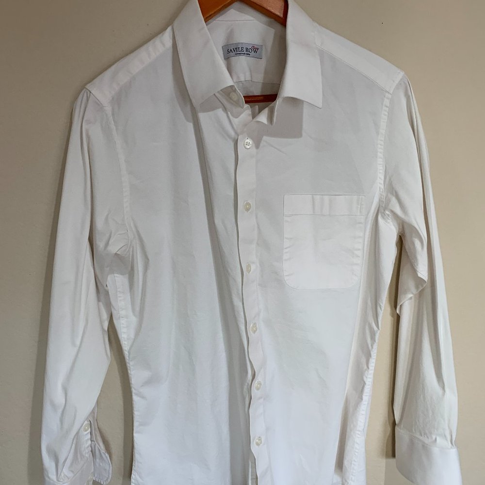 White Medium Savile Row Company London Dress shirt